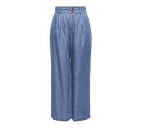 ONLY Onlbea HW Wide Cropped DNM Bj, Media Blu Denim, (M) W x 32L Donna
