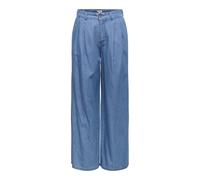Only Onlbea HW Wide DNM Bj, Media Blu Denim, (S) W x 32L Donna
