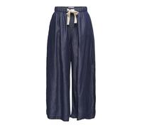 ONLY Onlbea HW Wide Palazzo Ankle DNM Bj, Blu Jeans Scuro, S Donna