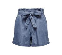 ONLY Onlbea Smilla HW Pb Loose DNM Shortsnoos Pantaloncini, Blu Denim Medio, XS Donna