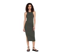 Only Onlbelfast S/L Midi Dress Jrs Noos, Vestito Donna, Beluga, L