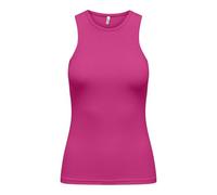 ONLY Tank Top Onlbelia S/L-Canottiera Jrs, Fucsia Fedora, L Donna