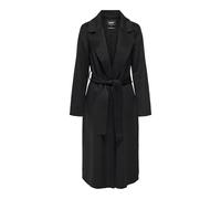 ONLY Onlbelina-Cappotto di Lana Lavorato a Mano, Colore: Otw, Nero, S Donna
