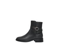 ONLY, Onlbenni-2 Buckle Boot Donna, Nero, 37 EU