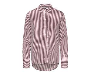 ONLY Onlberit Life L/S - Maglietta Wvn, Bordeaux, L