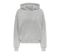Only Felpa Onlbest con cappuccio Light Grey Melange da Donna M Grigio