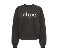 ONLY Onlbest L/S Print Crew Neck Swt, Torta al Cioccolato, L Donna