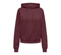 Only Onlbest Life L/S Hood Swt Noos, Tawny Port, L Donna