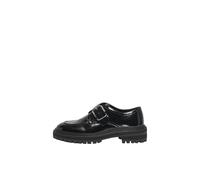 ONLY Onlbeth-5 Buckle Loafer, Onlbeth-5-Mocassino con Fibbia Donna, Nero, 37 EU