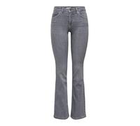 Jeans mid-flare da donna Only Onlblush tai0918 Gris Mx32
