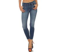 Only Jeans Blush Life Mid Skinny Ankle Raw Rea811