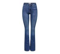 Only - Onlblush Mid Flared DNM Tai021 Noos, Jeans Donna