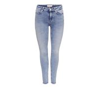 Jeans donna mediamente magra Only Blush Rea694 Bleu XLx32