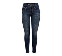 ONLY Onlblush Mid SK Caviglia RW DNM Dot245 Noos, Blu Jeans Scuro, (L) W x 34L Donna