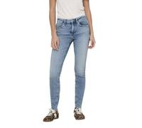 ONLY Onlblush Mid Skin Ank RW DNM Cro349 Noos Jeans Skinny Fit, Denim Light Medium, XXS / 30L Donna