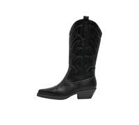 ONLY Onlbronco-1 Pu Cowboy Boot, Stivali Donna, Nero, 38 EU