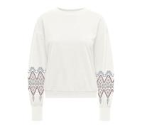 ONLY Onlbrooke L/S O-Neck Print Swt, Ballerino di Nuvola, M Donna