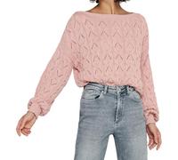 ONLY ONLBRYNN Life Structure L/S PUL Knt Noos Maglione, Adobe Rose, XS Regular Donna
