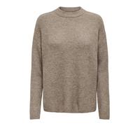 ONLY Onlcamilla-Maglia a Girocollo L/S Maglione Lavorato, Caribou/Dettaglio: Melange, XXL Donna