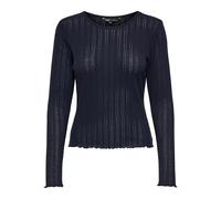 ONLY Onlcarlotta L/S Top Noos Jrs Maglietta a maniche lunghe, Donna, Blu 2, S