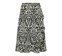ONLY Onlcarly Flounce-Gonna Lunga Wvn Noos Midi, Nero, X-Small Donna