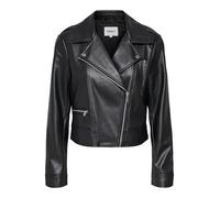 ONLY Onlcarmen CC Otw Faux Leather Biker, Nero, XXL Donna