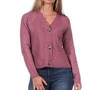 Only Onlcarol L/S Cardigan Knt Noos Maglione, Colore: Mélange, S Donna