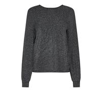 ONLY Onlcarol L/S Glitter Bow Top Box Jrs, Nero, L