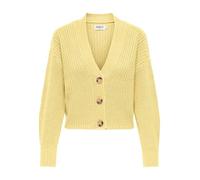 Only Onlcarol Nice L/S Cardigan da Donna Knt Noos Ribbed, Sunlight, S, Luce Solare, S