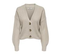 ONLY ONLCAROL Nice L/S Cardigan Knt Noos, Maglione Cardigan da Donna, Pumice Stone, XL