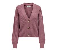 ONLY Onlcarolspring L/S Cardigan Knt Maglione, Nostalgia Rose, L Donna