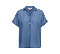 ONLY Onlcharis Life - Maglietta con Cappuccio Wvn CC, Media Blu Denim, M