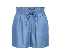 ONLY Onlcharis Life Pull Up Shorts Wvn CC, Media Blu Denim, L Donna
