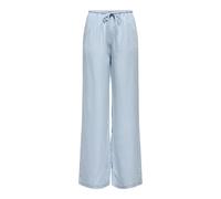 ONLY Onlcharis Life Pull Up Tie Pants Wvn CC, Mix Blu Chiaro, M Donna
