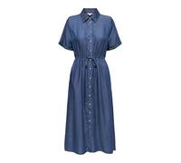 ONLY ONLCHARIS Vestito Lungo | Regular Fit, Maniche 2/4, Lungo, Casual, Temperatura massima 30°C ciclo normale