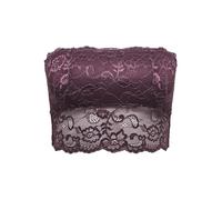 ONLY Onlchloe Lace Glitter Top Acc, Winetasting, L