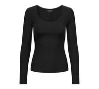 ONLY Onlchoice L/S 2-Way-Contenitore Ovale con Collo Alto, Jrs Top, Nero, M Donna