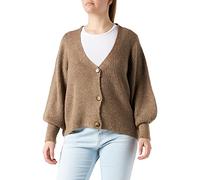 ONLY ONLCLARE L/S Cardigan Knt Noos Maglione, Dettagli Caribou: mélange, M Donna