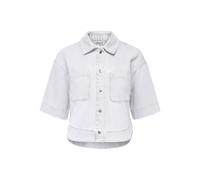 Only ONLCLEO - Camicia in Jeans da Donna, Bianco Denim, M