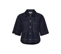Only ONLCLEO - Camicia in Jeans da Donna, Blu Jeans Scuro, XL