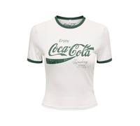 ONLY Onlcoca Cola Life S/S Short Top Box Jrs, Ballerino di Nuvola, L Donna