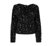 ONLY Onlconfidence L/S Sequin Bow Top Jrs, Nero, L