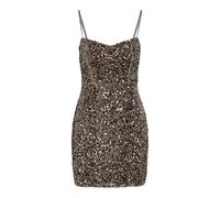 ONLY Onlconfidence S/L Sequins Tube Dress Jrs, Mountain Trail, XL Donna