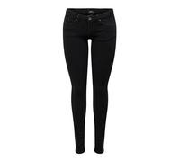Only Onlcoral Life SL Skinny REA285 NOO 15209482, Denim Nero, 32W x 32L