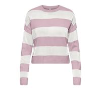 ONLY Onlderry LS Stripe O-Neck Knt Donna
