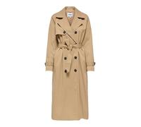 ONLY Onldisa Life Long Trenchcoat CC Otw Trench, Tannin, L Donna