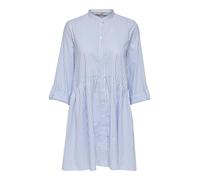 ONLY Onlditte Life Stripe 3/4 Dress Noos Wvn Vestito, Cloud Dancer, 36 Donna