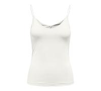ONLY Onlea S/L Singlet Top Jrs Canottiera, Bianco, S Donna