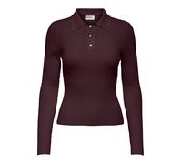 ONLY Onlelisa L/S Rib Polo Ex Knt, Winetasting, M