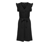 Only Onlelisa S/L V-Neck Dress CS Jrs, Nero, M